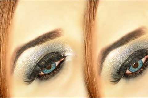 Blue Smokey Eye Makeup Tutorial