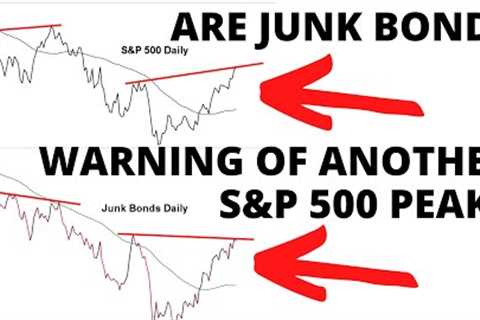 SPY QQQ Investing Stock Market CRASH: Are Junk Bonds, Dumb Money &amp; Bitcoin Warning Of Another..