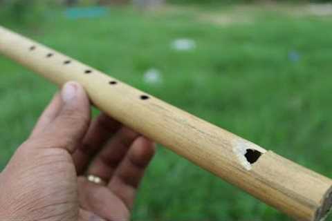 How to make a bamboo flute