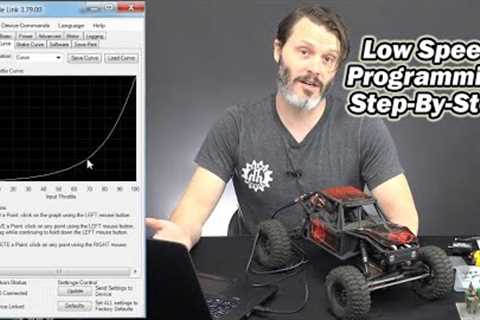 Crawler Control! Low Speed Programming The Castle Creations Mamba X  - Holmes Hobbies