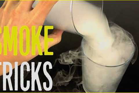 Paper Falling Smoke Science Tricks [ Amazing Science Experiment ]