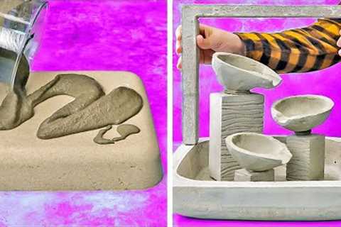 Beautiful Cement Crafts You've Never Seen Before