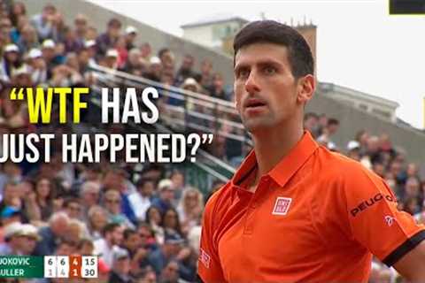 13 WTF Tennis Moments That will Leave you Scratching your Head