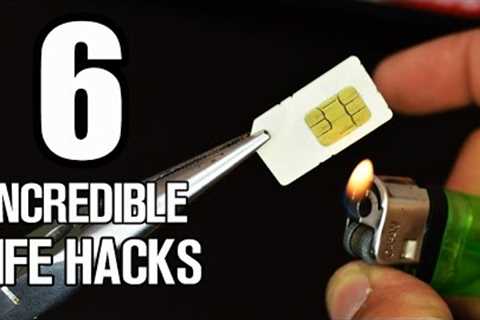 6 Incredible Gadgets and Life hacks