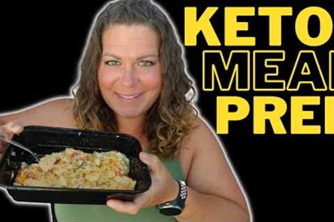 My 1st Attempt At Meal Prepping! │Discovering New Strategies To Stay On Track │Easy Keto Recipes