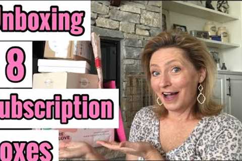 UNBOXING &amp; COMPARING  8  *NEW*  &amp; POPULAR SUBSCRIPTION BOXES