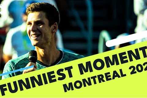 Tennis Ball Chaos &amp; The Shortest Walk-On Ever! | Montreal 2022 Funny Moments &amp; Fails