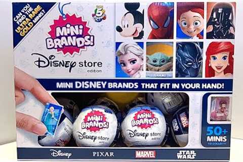 [BRAND NEW] DISNEY STORE MINI BRANDS Series 1 UNBOXING!!! 2022 Zuru 5 Surprise Mystery Mini Toys!!