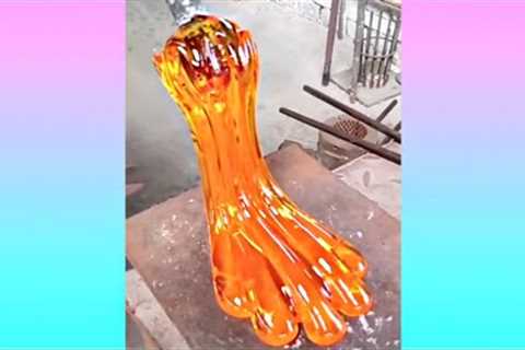 The most satisfying video compilation | Creative glass making satisfying video.