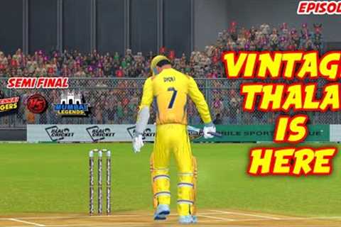 VINTAGE THALA IS HERE...💛🔥 REAL CRICKET 22 RCPL 2009 EP 10