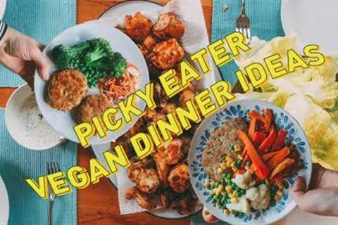 vegan dinner ideas for picky children 👦👧
