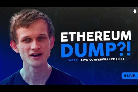 Ethereum DUMP?!  😱 Live Conference With Vitalik Buterin On WEB3 &amp; Crypto