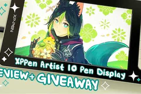 ✨GIVEAWAY✨ XPPen Artist 10 Pen Display (2nd Gen) Review 🌼