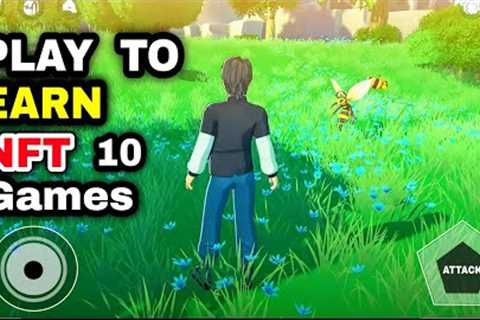 Top 10 PLAY TO EARN Games Mobile | NFT Games Mobile &amp; Can MAKE REAL MONEY on Games for Android..