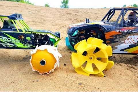 RC Cars Hand Made Tires VS 3D Print Tires | Sans Storm, Water SPA, CAR-Boat WlToys | Wilimovich Live