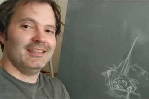 Secret art hack using a household item... plus the Turner master painting begins.