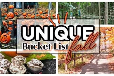 UNIQUE FALL BUCKET LIST IDEAS | NOT YOUR TYPICAL FALL ACTIVITIES | THINGS TO DO IN THE FALL
