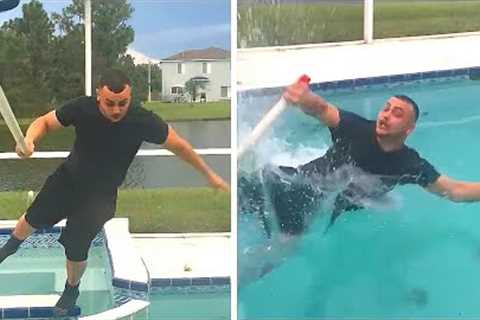 FALLING Into Fall! 🤣 | Funniest Fails | Funny Fall Videos | AFV 2022