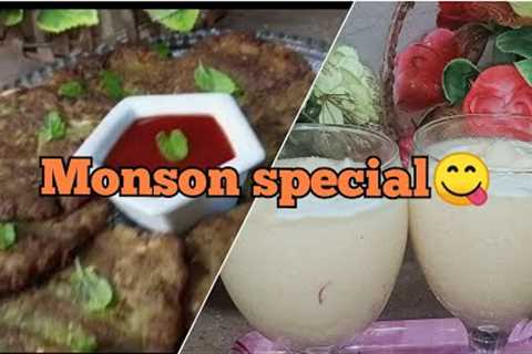 Monson Special Vegei Kabab || Mango Seasonal Drink
