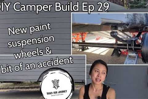 DIY Homemade Motorcycle Trailer Camper Build Conversion Ep 29 #trailercamperbuild #camperbuild #DIY
