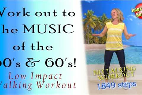 Workout to the 50's &amp; 60's | At Home Walking Workout | Elvis Presley and more! | Improved..