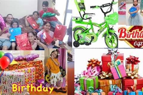 Unboxing Birthday gifts  | Thankyou to all for your wishes and blessings my daughter