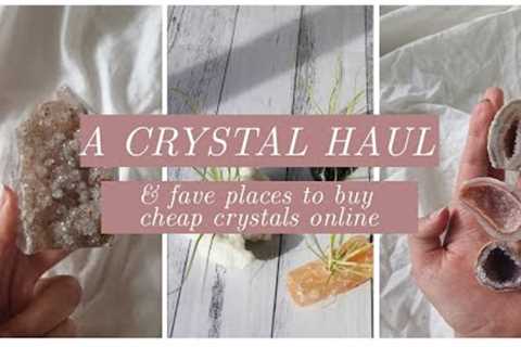 CRYSTAL HAUL + Fave Online Stores For Cheap &amp; Affordable Crystals