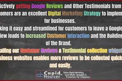 get more google customer reviews and testimonials