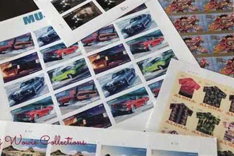 Stamps Collections | Star Wars | Pixar | Stamp Collecting