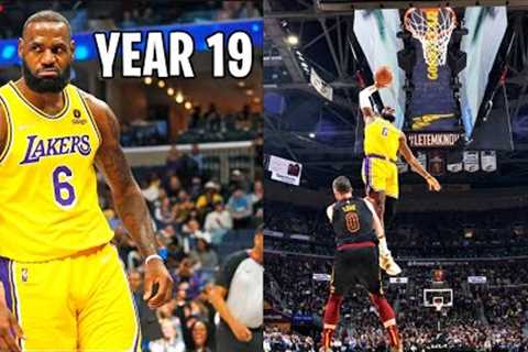 LEBRON JAMES IS NOT HUMAN MOMENTS (2022 Season Highlights)
