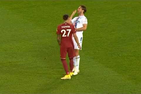 How Joachim Andersen rattled Darwin Nunez to a RED CARD