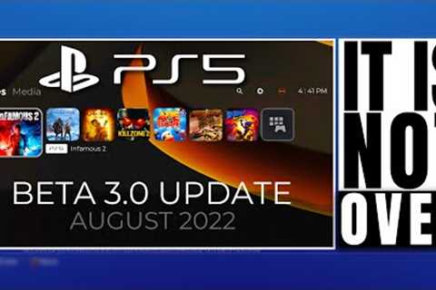 PLAYSTATION 5 ( PS5 ) - SONY SHUTDOWN BIG PS5 LEAK ! / PS5 UPDATE BETA 3.0 AUGUST 2022 FIXES / PS5 …