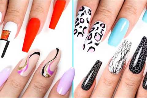 New Nail Art Design 2022❤️💅Compilation For Beginners | Simple Nails Art Ideas Compilation #339