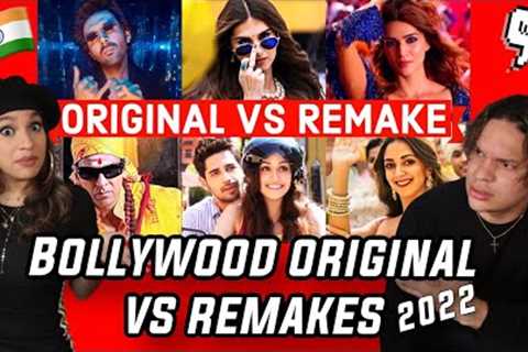 Latinos react to Original Vs Remake 2022 - Bollywood Remake Songs for the first time