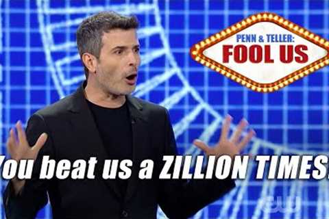 Magician REVEALS trick and still fools Penn &amp; Teller!!! - Asi Wind on Penn &amp; Teller: Fool Us
