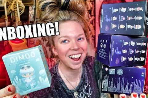 FAIRIES &amp; FISHES Unboxing Pucky Fairy Mystery Boxes - POPMART