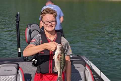 Table Rock Lake Video Fishing Report August 17, 2022