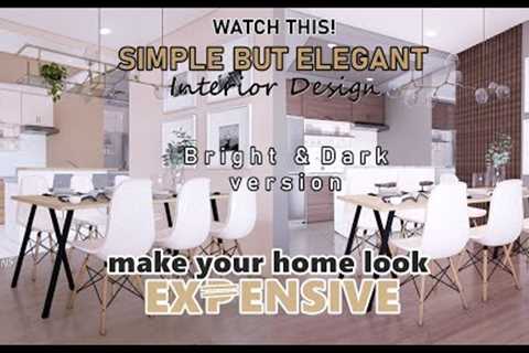 Light VS. Dark Interior | 50 sqm Townhouse Ideas | Make Your Home Look Expensive |