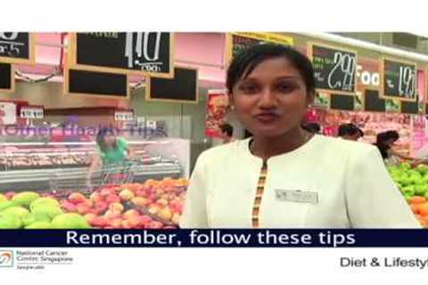 Tips to a cancer-free &amp; healthy life - SingHealth Healthy Living Series