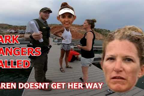 KAREN FREAKS OUT And THROWS 400 DOLLAR FISHING POLE In WATER!!