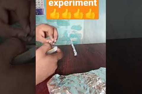 amazing science tricks #shorts #youtubeshorts #experiment #science