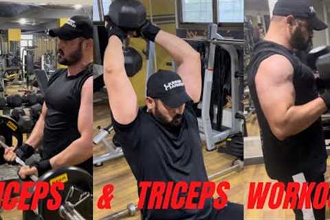 13 best exercises for bigger arms | biceps and triceps workout with RKJ