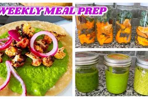 EASY INDIAN MEAL PREP RECIPES|WEEKLY MEAL PREP
