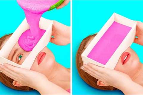 CUTE EPOXY RESIN vs POLYMER CLAY CRAFTS || Awesome DIY Jewelry and Ideas for Parents by 123 GO!