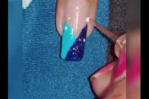 easy nail art design 💅❤