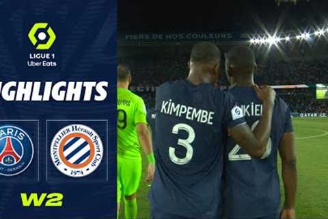 PARIS SAINT-GERMAIN - MONTPELLIER HÉRAULT SC (5 - 2) - Highlights - (PSG - MHSC) / 2022-2023