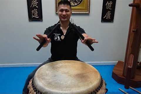 How to Play the Chinese Lion Drum - A Beginners Tutorial