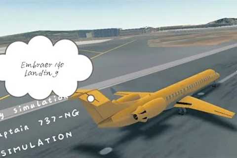Airlines Commander||Embraer 140|| Landing ( A Basic Licences)