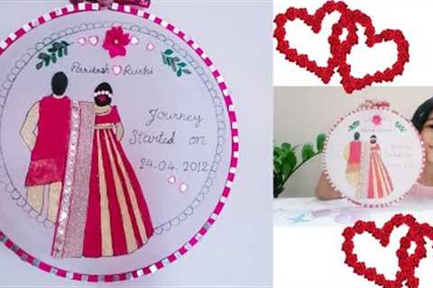 Anniversary Gift Idea || Hand made Marriage Anniversary Gift ||