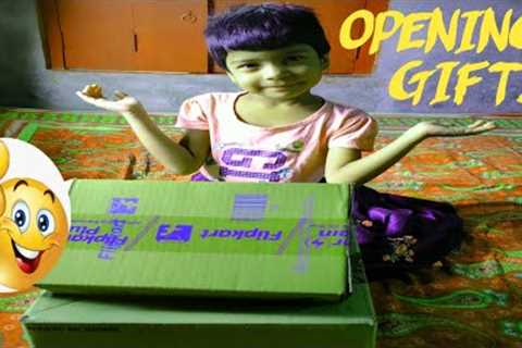 My Birthday Gifts||Amrin m Vlog||Unboxing Gift